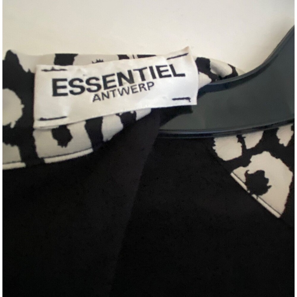 Essentiel Antwerp Silk Leopard Floral KABBEY Dress Size 38 (4) - Long Sleeve - Picture 10 of 16